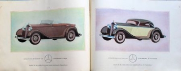Preview: Mercedes-Benz 170 Modellprogramm 1935 Automobilprospekt (7997)